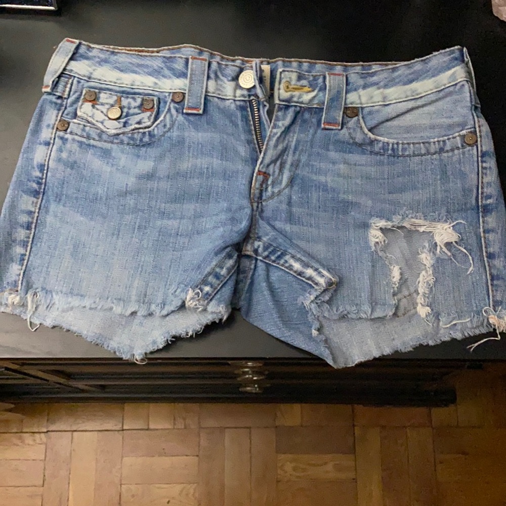 True religion Jean shorts